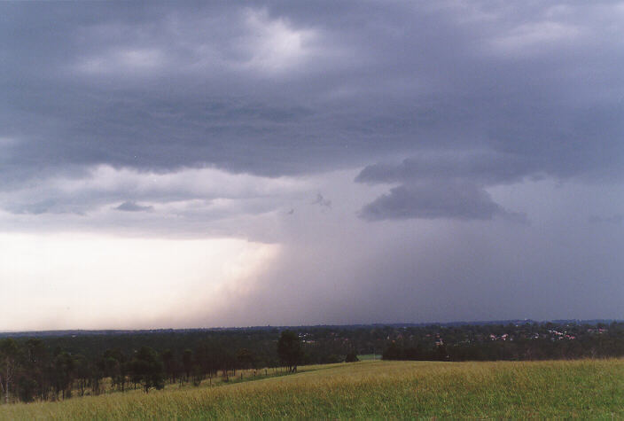 raincascade precipitation_cascade : Rooty Hill, NSW   15 February 1998