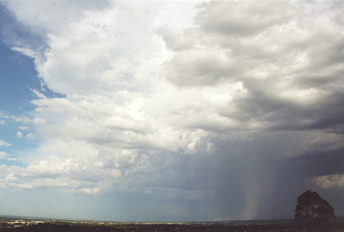 raincascade precipitation_cascade : Rooty Hill, NSW   15 February 1998