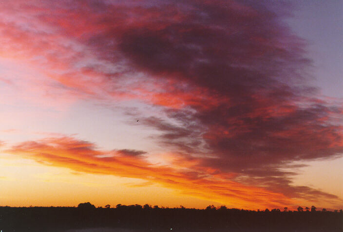 altostratus altostratus_cloud : Schofields, NSW   20 February 1998