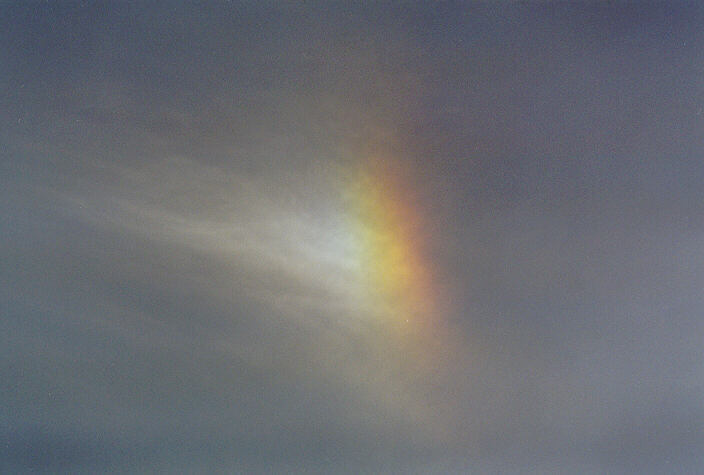 halosundog halo_sundog_crepuscular_rays : Oakhurst, NSW   26 February 1998