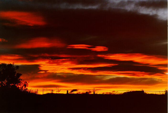 altostratus altostratus_cloud : Schofields, NSW   25 June 1998