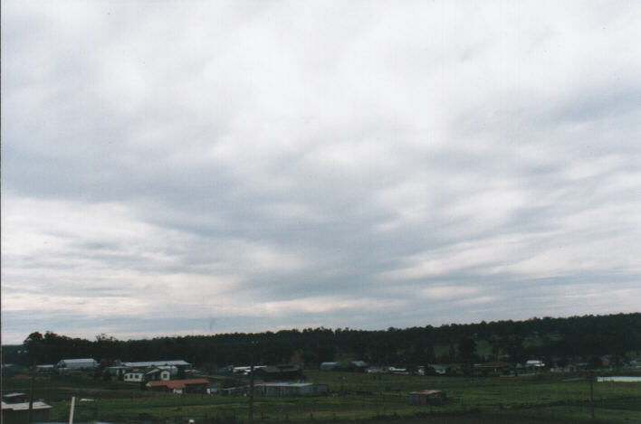 altocumulus altocumulus_cloud : Schofields, NSW   7 July 1998