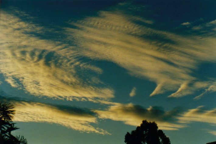 altocumulus undulatus : Oakhurst, NSW   2 August 1998