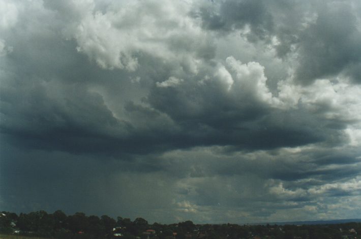 raincascade precipitation_cascade : Rooty Hill, NSW   26 October 1998