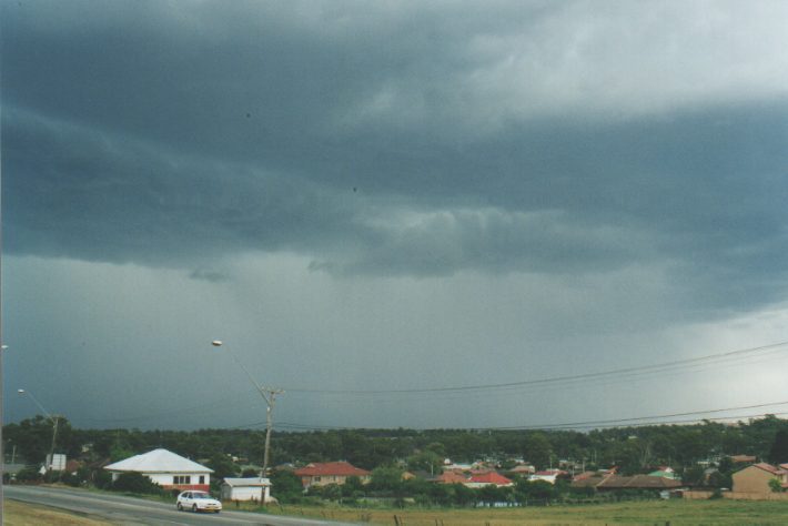 cumulonimbus thunderstorm_base : Rooty Hill, NSW   26 October 1998