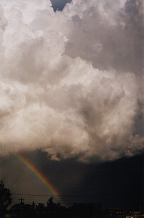 updraft thunderstorm_updrafts : The Cross Roads, NSW   13 November 1998