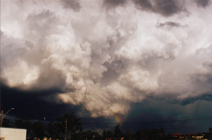 updraft thunderstorm_updrafts : The Cross Roads, NSW   13 November 1998