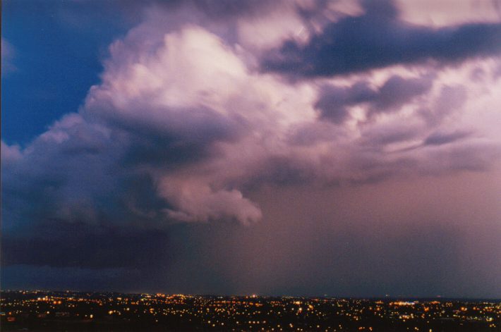 cumulonimbus thunderstorm_base : Horsley Park, NSW   13 November 1998