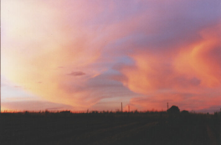 altostratus altostratus_cloud : Schofields, NSW   21 November 1998