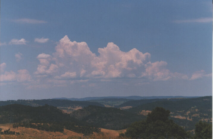 cumulus congestus : Lithgow, NSW   13 December 1998