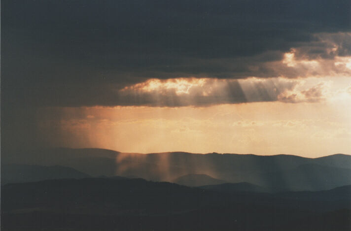 raincascade precipitation_cascade : Canberra, ACT   2 January 1999