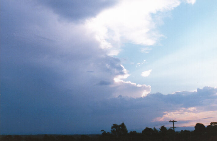 cumulonimbus thunderstorm_base : Riverstone, NSW   12 March 1999