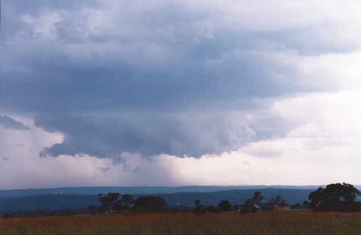 wallcloud thunderstorm_wall_cloud : Luddenham, NSW   13 March 1999