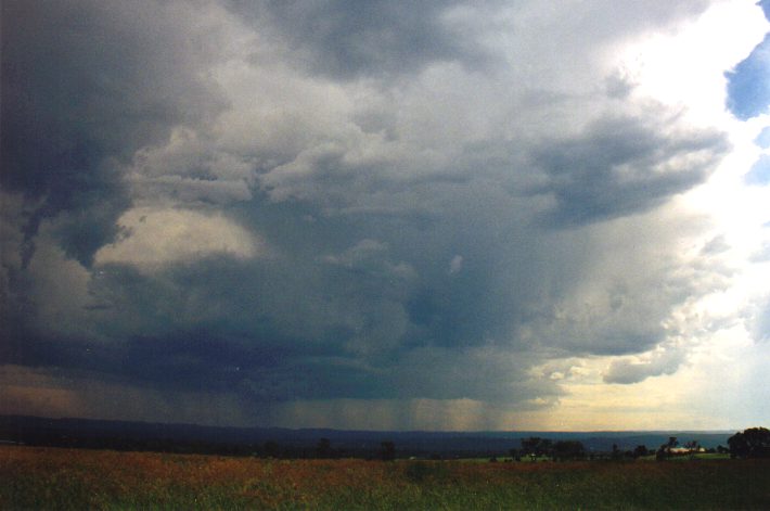 raincascade precipitation_cascade : Luddenham, NSW   13 March 1999