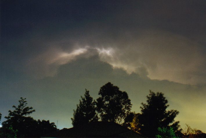 lightning lightning_bolts : Oakhurst, NSW   14 April 1999