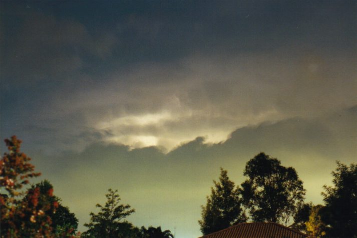 cumulonimbus supercell_thunderstorm : Oakhurst, NSW   14 April 1999