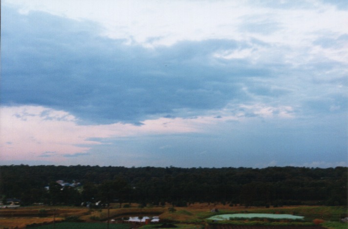 altostratus altostratus_cloud : Schofields, NSW   27 April 1999