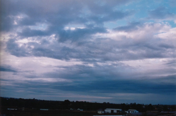 altocumulus altocumulus_cloud : Schofields, NSW   13 August 1999