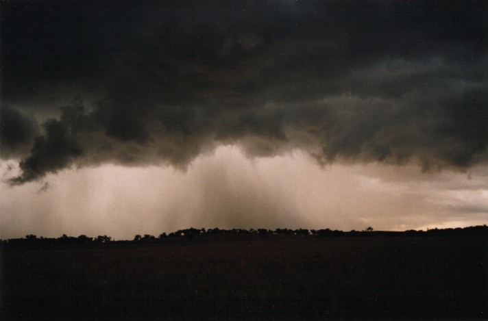 raincascade precipitation_cascade : Tamworth, NSW   26 September 1999