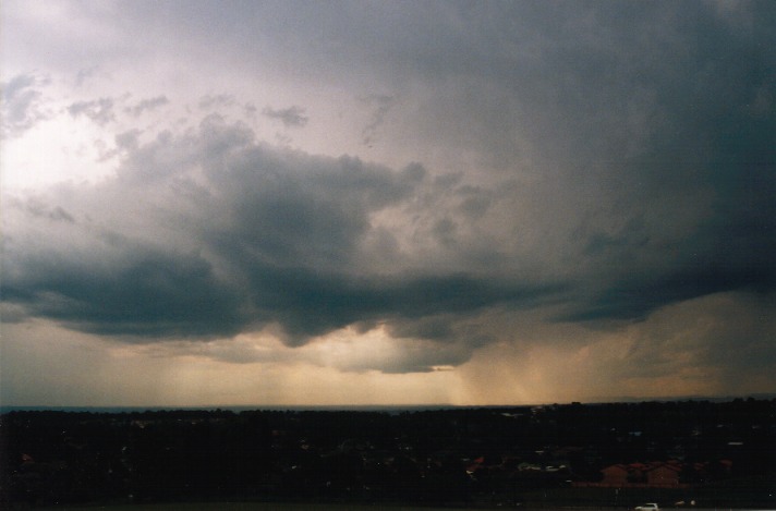 raincascade precipitation_cascade : Rooty Hill, NSW   18 October 1999