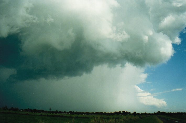 wallcloud thunderstorm_wall_cloud : Tatham, NSW   24 October 1999