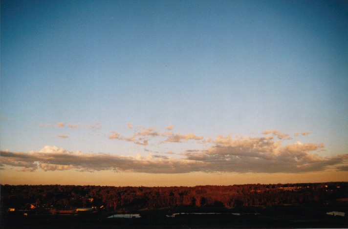 altocumulus castellanus : Schofields, NSW   27 October 1999