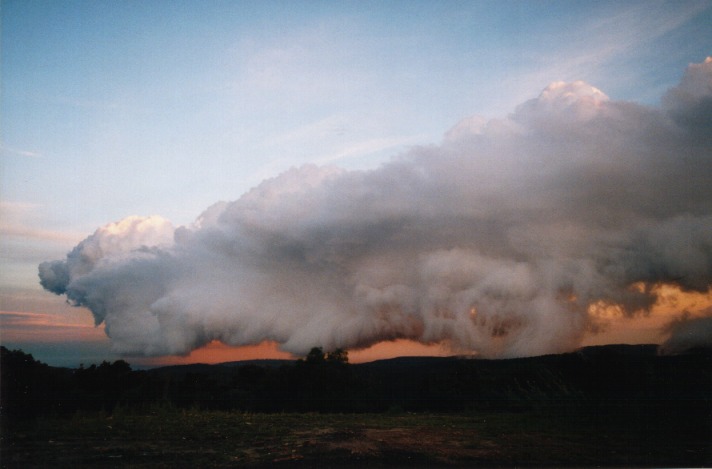 shelfcloud shelf_cloud : Terry Hills, NSW   31 October 1999