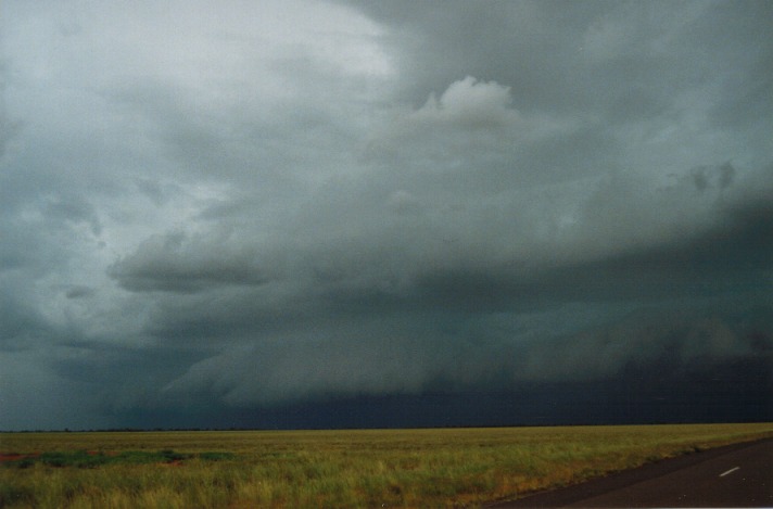 shelfcloud shelf_cloud : S of Cunumulla, Qld   27 November 1999