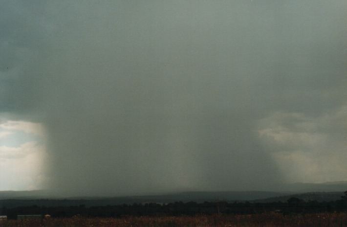 raincascade precipitation_cascade : Rooty Hill, NSW   4 January 2000