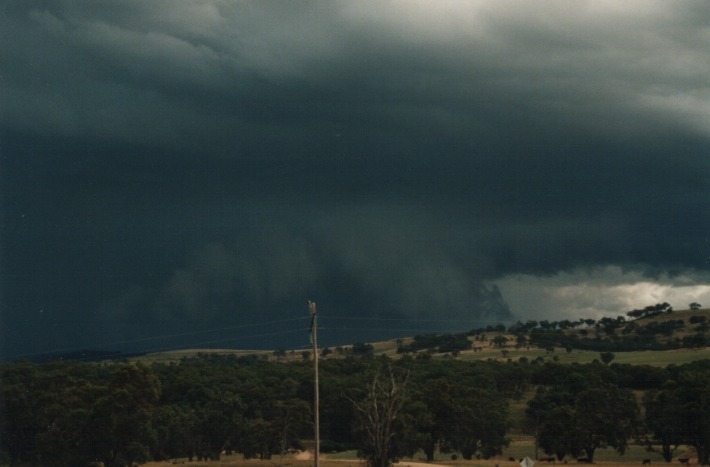 raincascade precipitation_cascade : 30km W of Glen Innes, NSW   17 January 2000