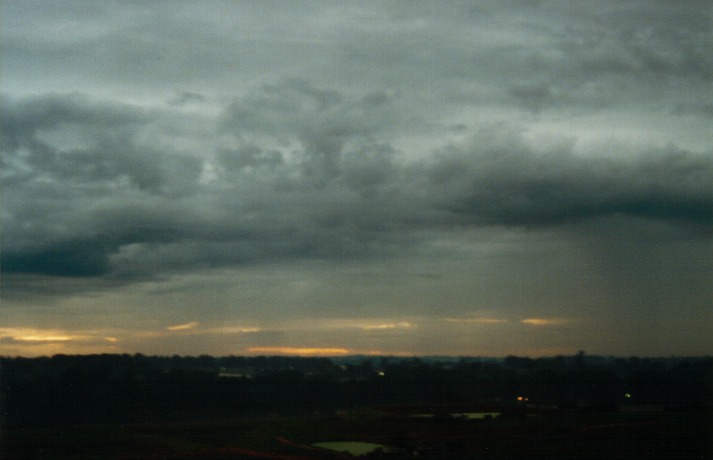 nimbostratus nimbostratus_cloud : Schofields, NSW   25 May 2000