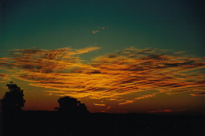 sunset sunset_pictures : McLeans Ridges, NSW   28 June 2000