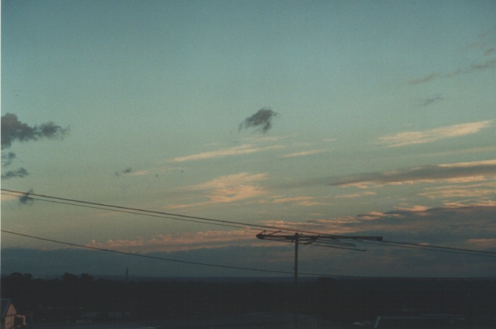 altocumulus altocumulus_cloud : Schofields, NSW   26 July 2000