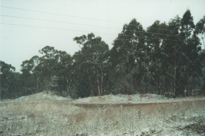 snow snow_pictures : Cherry Tree Hill, NSW   27 July 2000