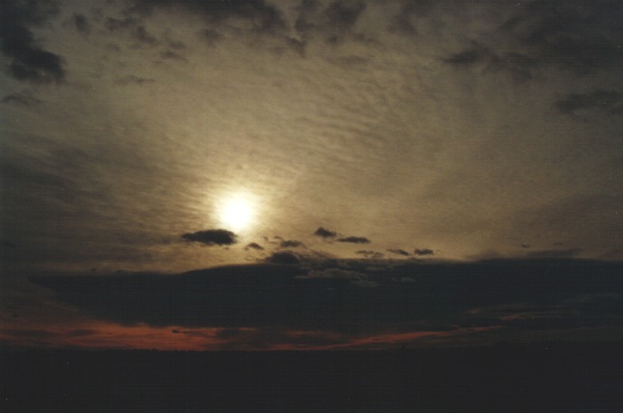 cirrocumulus cirrocumulus_cloud : Schofields, NSW   15 October 2000