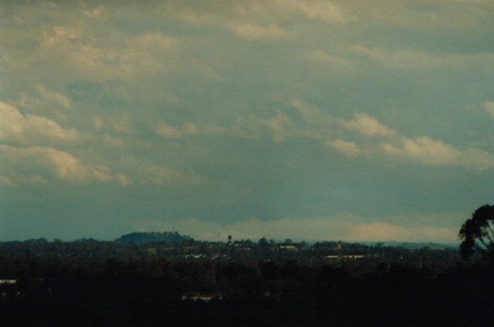 cumulonimbus thunderstorm_base : Kemps Creek, NSW   19 October 2000