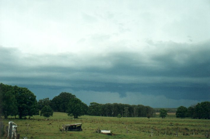 shelfcloud shelf_cloud : Meerschaum Vale, NSW   25 October 2000