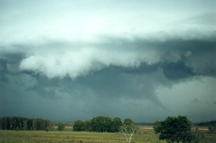 shelfcloud shelf_cloud : Meerschaum Vale, NSW   25 October 2000