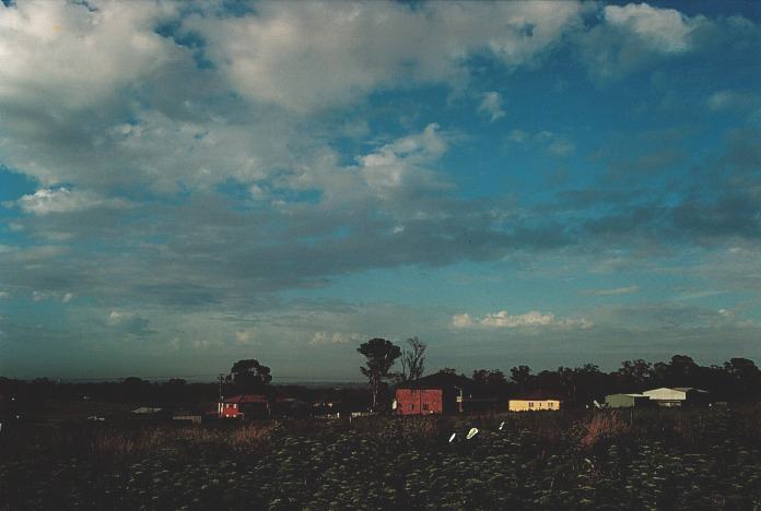 altocumulus castellanus : Schofields, NSW   2 November 2000