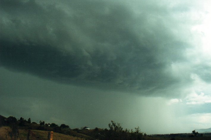 cumulonimbus thunderstorm_base : Richmond Range, NSW   4 November 2000