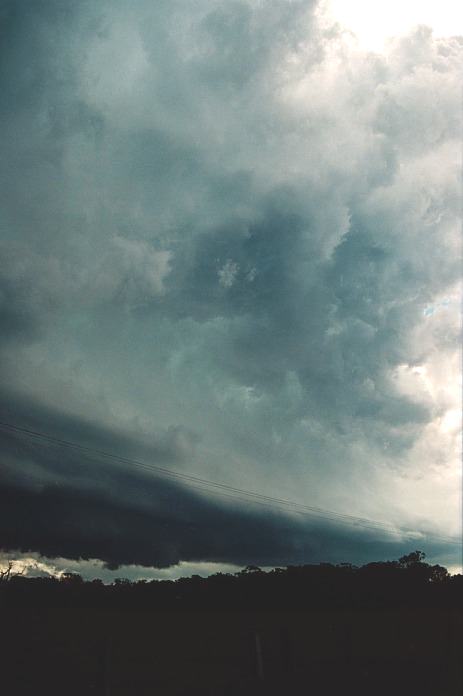 cumulonimbus thunderstorm_base : Corindi, NSW   5 November 2000