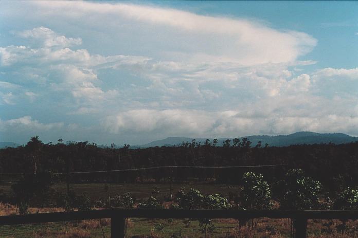 cumulonimbus supercell_thunderstorm : Corindi Beach, NSW   5 November 2000