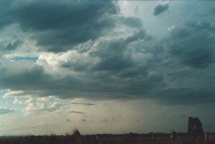 thunderstorm cumulonimbus_incus : N of Kempsey, NSW   5 November 2000