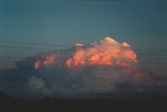 sunset sunset_pictures : N of Taree, NSW   5 November 2000