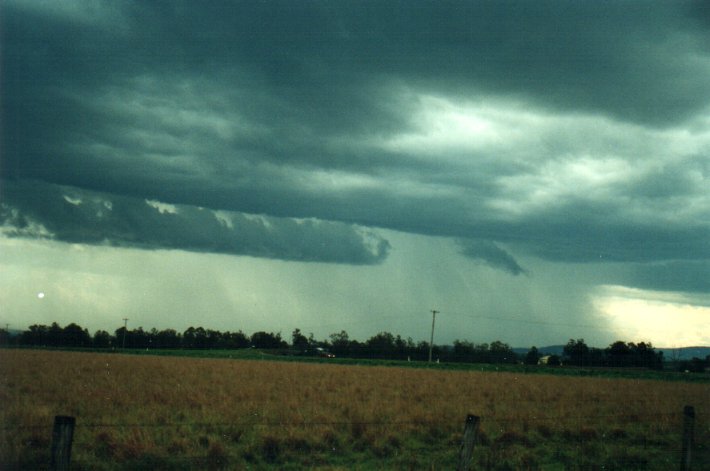 raincascade precipitation_cascade : S of Kyogle, NSW   5 November 2000