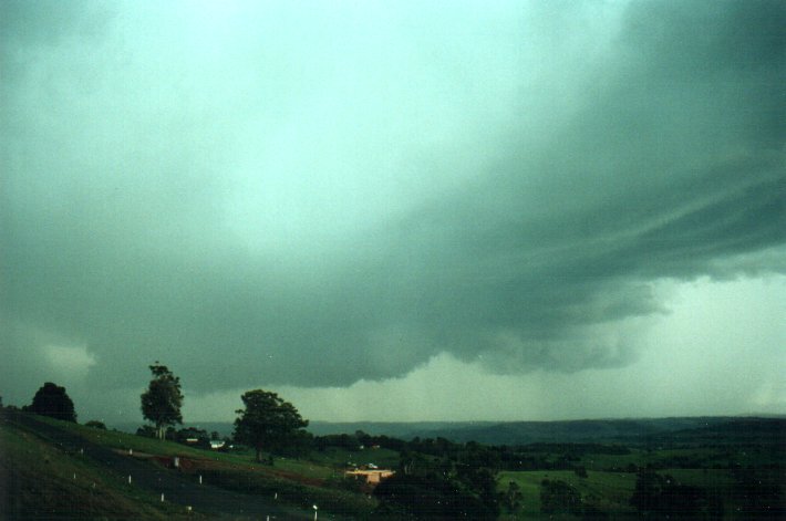 cumulonimbus thunderstorm_base : McLeans Ridges, NSW   6 November 2000