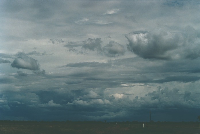 cumulonimbus thunderstorm_base : Bourke, NSW   19 November 2000