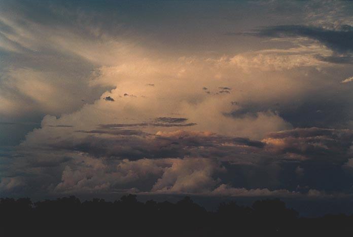 cumulonimbus supercell_thunderstorm : 10km S of Cunumulla, Qld   19 November 2000