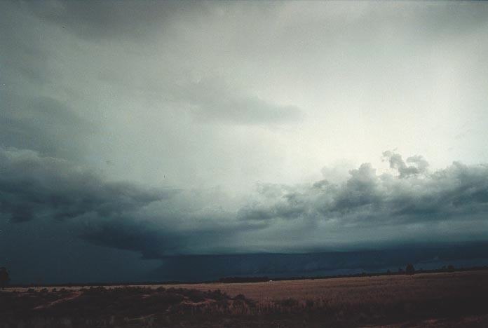 shelfcloud shelf_cloud : W of Chinchilla, Qld   20 November 2000