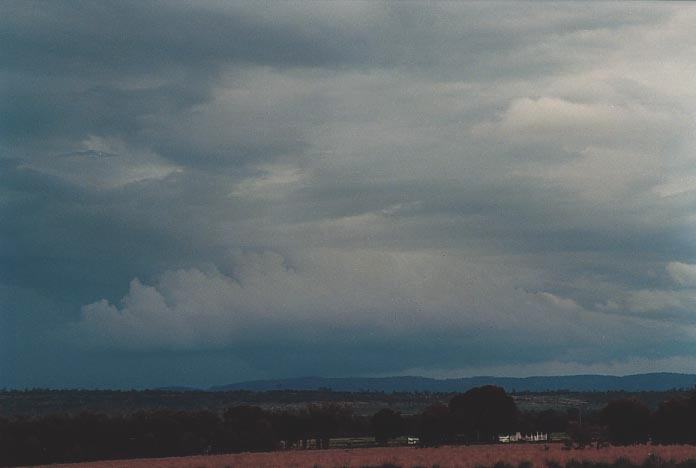 cumulonimbus thunderstorm_base :  N of Theodore, Qld   21 November 2000